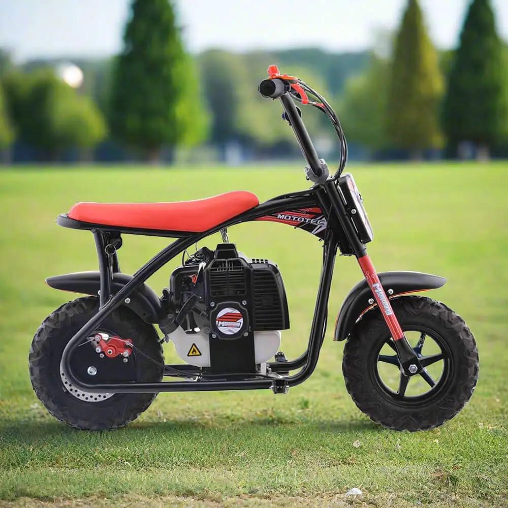 MotoTec Bandit 52CC 2-Stroke Kids Gas Mini Bike (SAK58568) by SAKSBY WHOLESALE