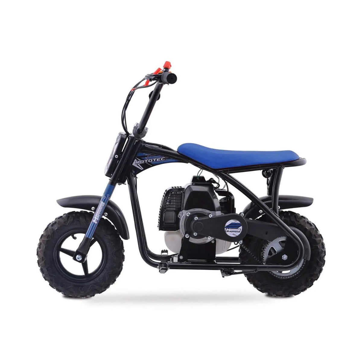 MotoTec Bandit 52CC 2-Stroke Kids Gas Mini Bike (SAK58568) by SAKSBY WHOLESALE