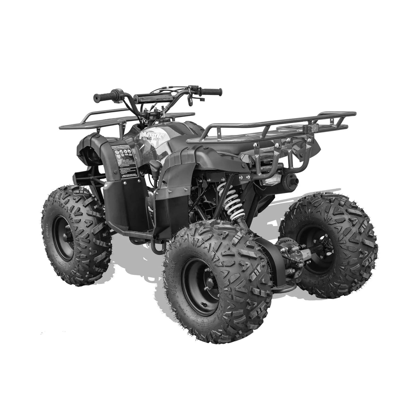 MotoTec Bull 125CC 4-Stroke Mini Kids 4-Wheeler Gas ATV Quad (SAK64813) by SAKSBY WHOLESALE