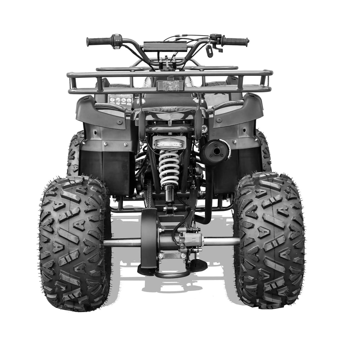 MotoTec Bull 125CC 4-Stroke Mini Kids 4-Wheeler Gas ATV Quad (SAK64813) by SAKSBY WHOLESALE