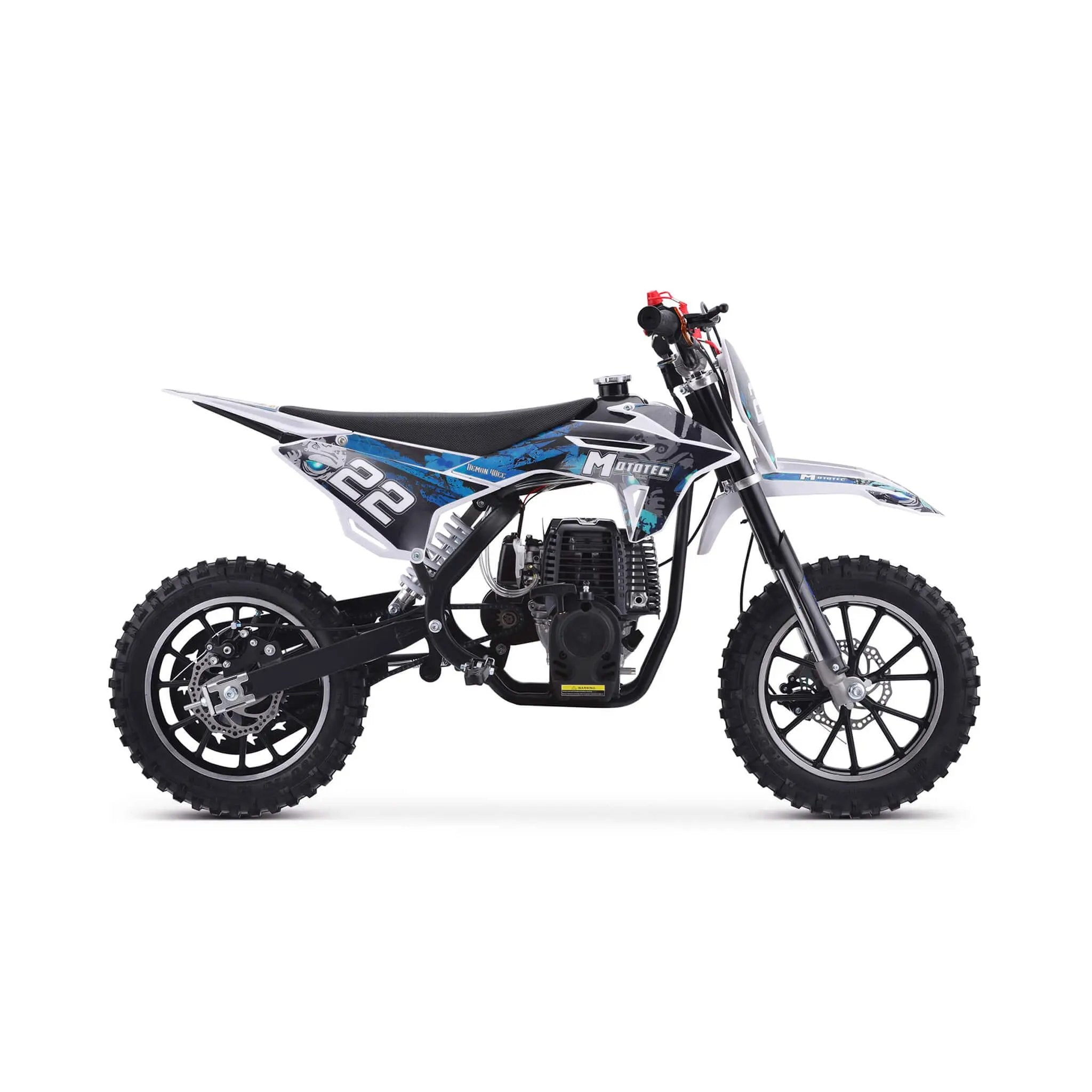 MotoTec Demon 40CC 4-Stroke Kids Gas Dirt Bike (SAK34729) by SAKSBY WHOLESALE