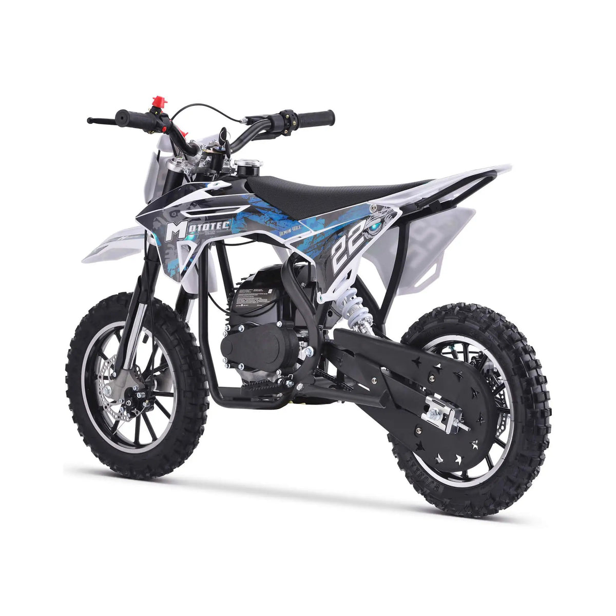 MotoTec Demon 40CC 4-Stroke Kids Gas Dirt Bike (SAK34729) by SAKSBY WHOLESALE
