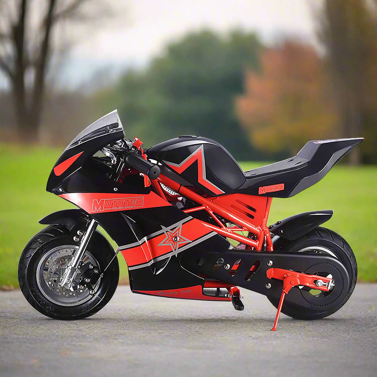 MotoTec GT 49CC 2-Stroke Premium Air Cooled Gas Pocket Bike (SAK68947) by SAKSBY WHOLESALE