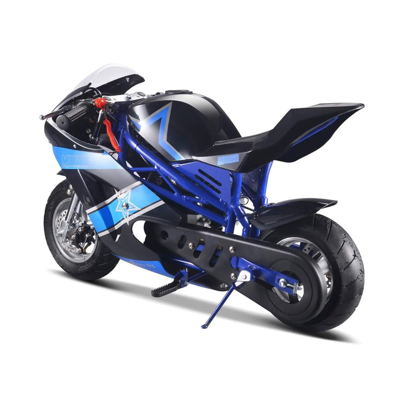 MotoTec GT 49CC 2-Stroke Premium Air Cooled Gas Pocket Bike (SAK68947) by SAKSBY WHOLESALE
