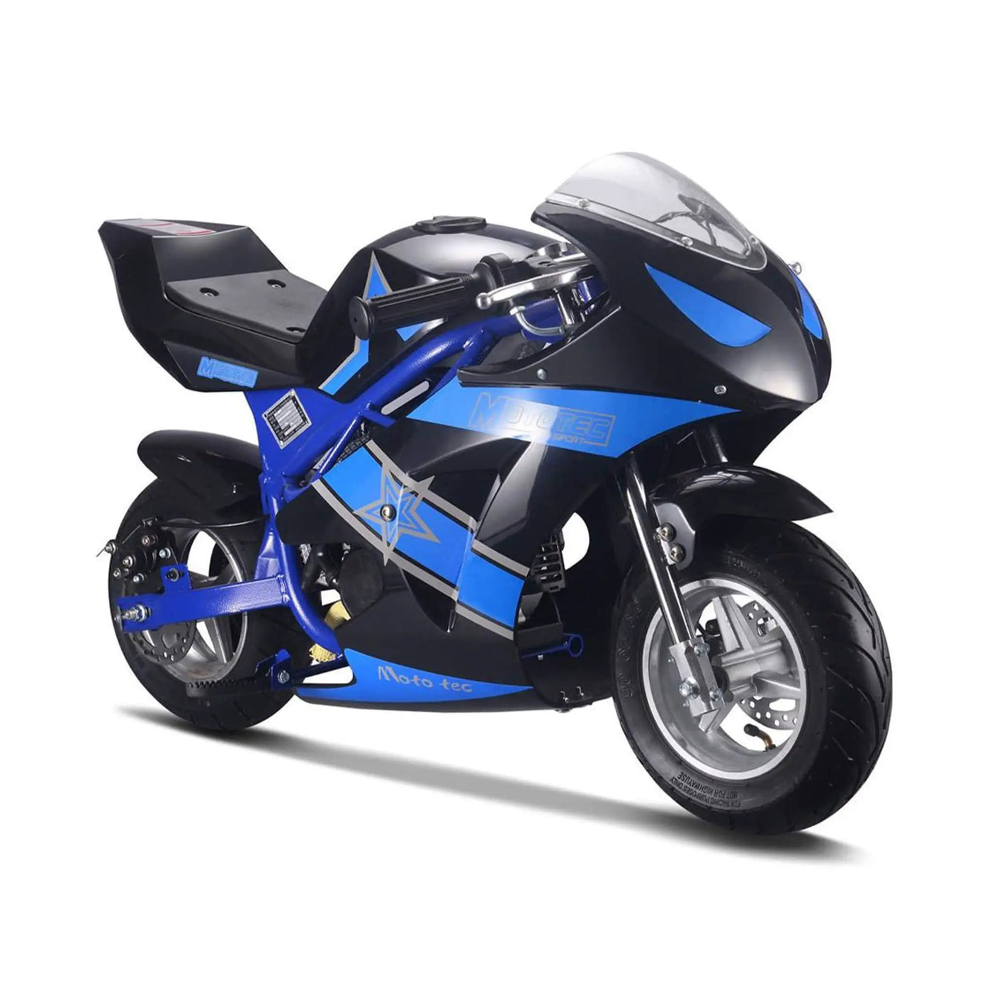 MotoTec GT 49CC 2-Stroke Premium Air Cooled Gas Pocket Bike (SAK68947) by SAKSBY WHOLESALE