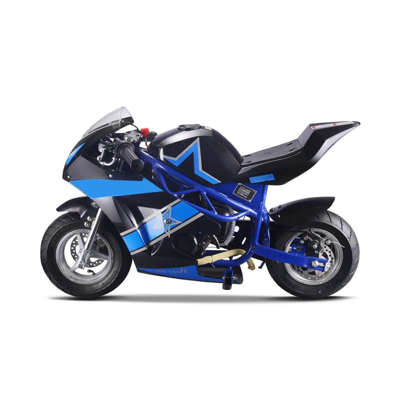 MotoTec GT 49CC 2-Stroke Premium Air Cooled Gas Pocket Bike (SAK68947) by SAKSBY WHOLESALE
