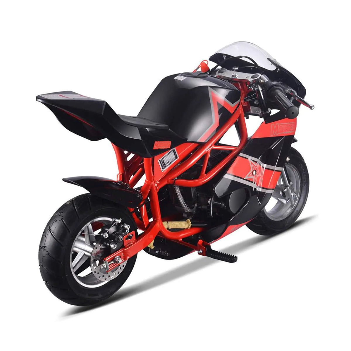 MotoTec GT 49CC 2-Stroke Premium Air Cooled Gas Pocket Bike (SAK68947) by SAKSBY WHOLESALE