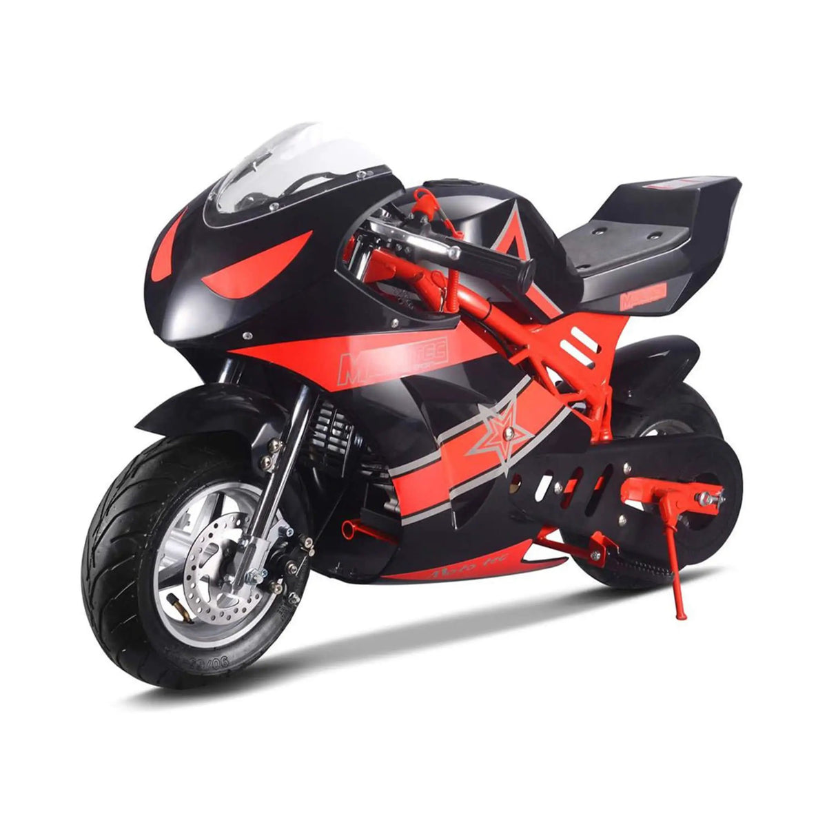 MotoTec GT 49CC 2-Stroke Premium Air Cooled Gas Pocket Bike (SAK68947) by SAKSBY WHOLESALE