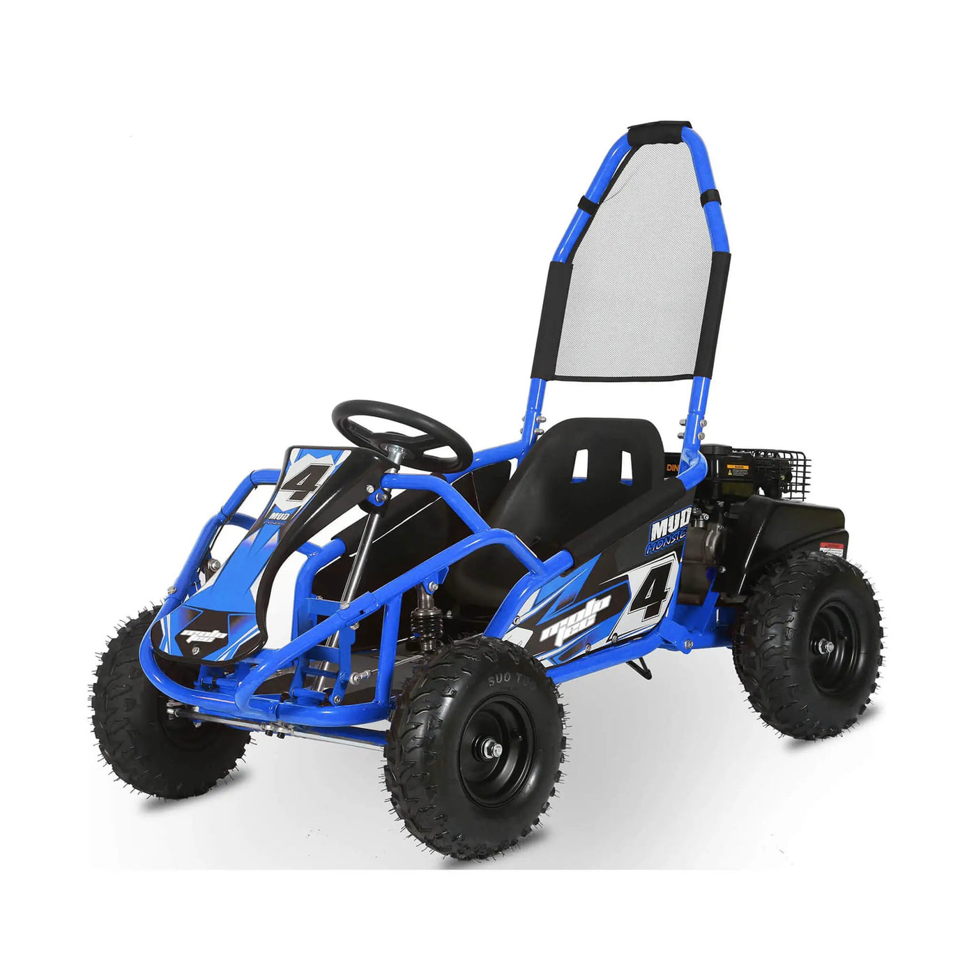 MotoTec Mud 98CC Full Suspension Gas Powered Go Kart (SAK28149) by SAKSBY WHOLESALE