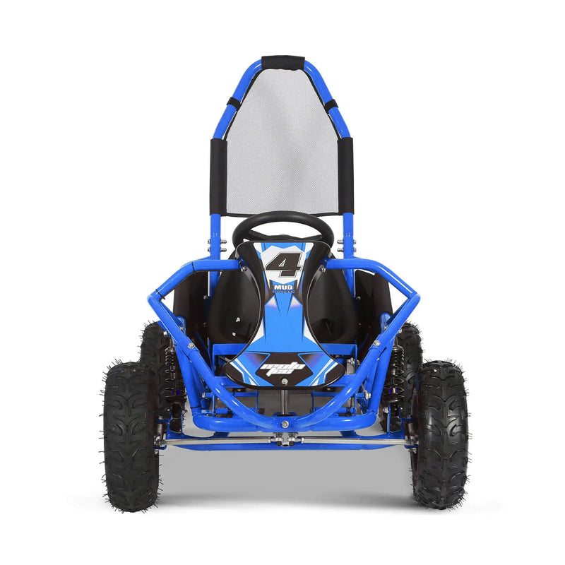 MotoTec Mud 98CC Full Suspension Gas Powered Go Kart (SAK28149) by SAKSBY WHOLESALE