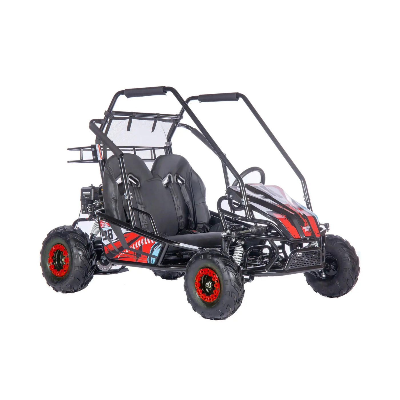 MotoTec Mud XL 212CC 2-Seat Go Kart With Full Suspension (SAK27195) by SAKSBY WHOLESALE