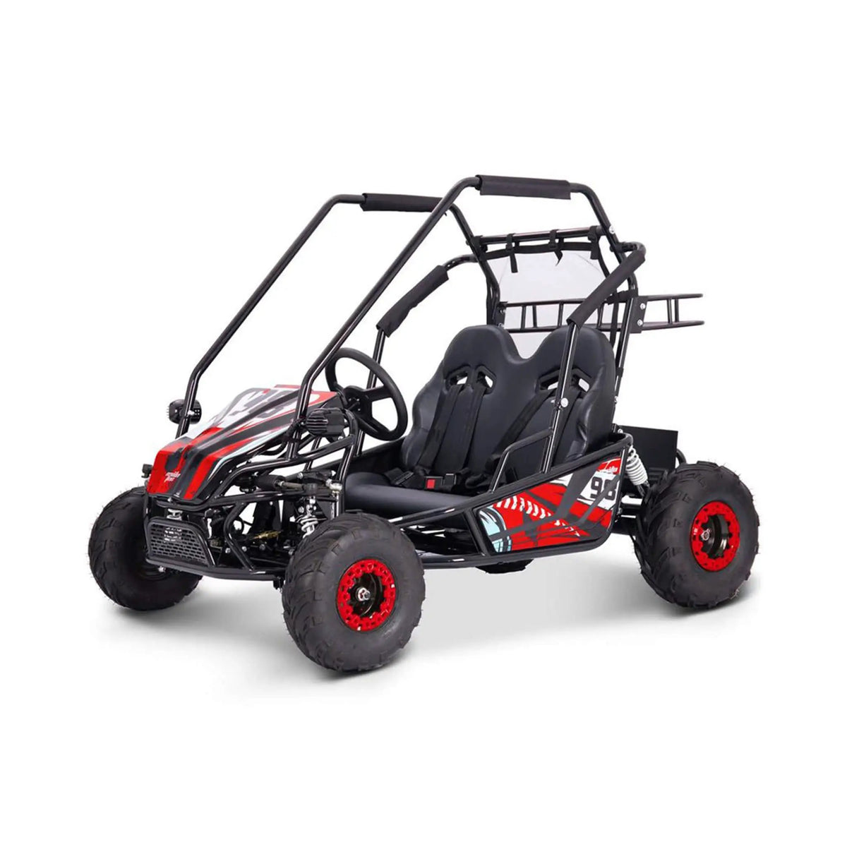 MotoTec Mud XL 60V/20AH Electric Full Suspension Go Kart, 2000W (SAK96351) by SAKSBY WHOLESALE