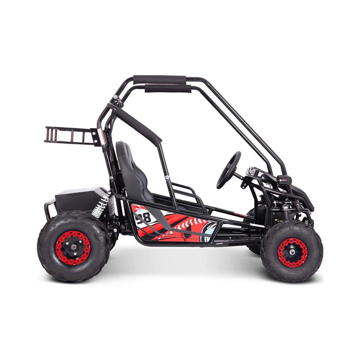 MotoTec Mud XL 60V/20AH Electric Full Suspension Go Kart, 2000W (SAK96351) by SAKSBY WHOLESALE