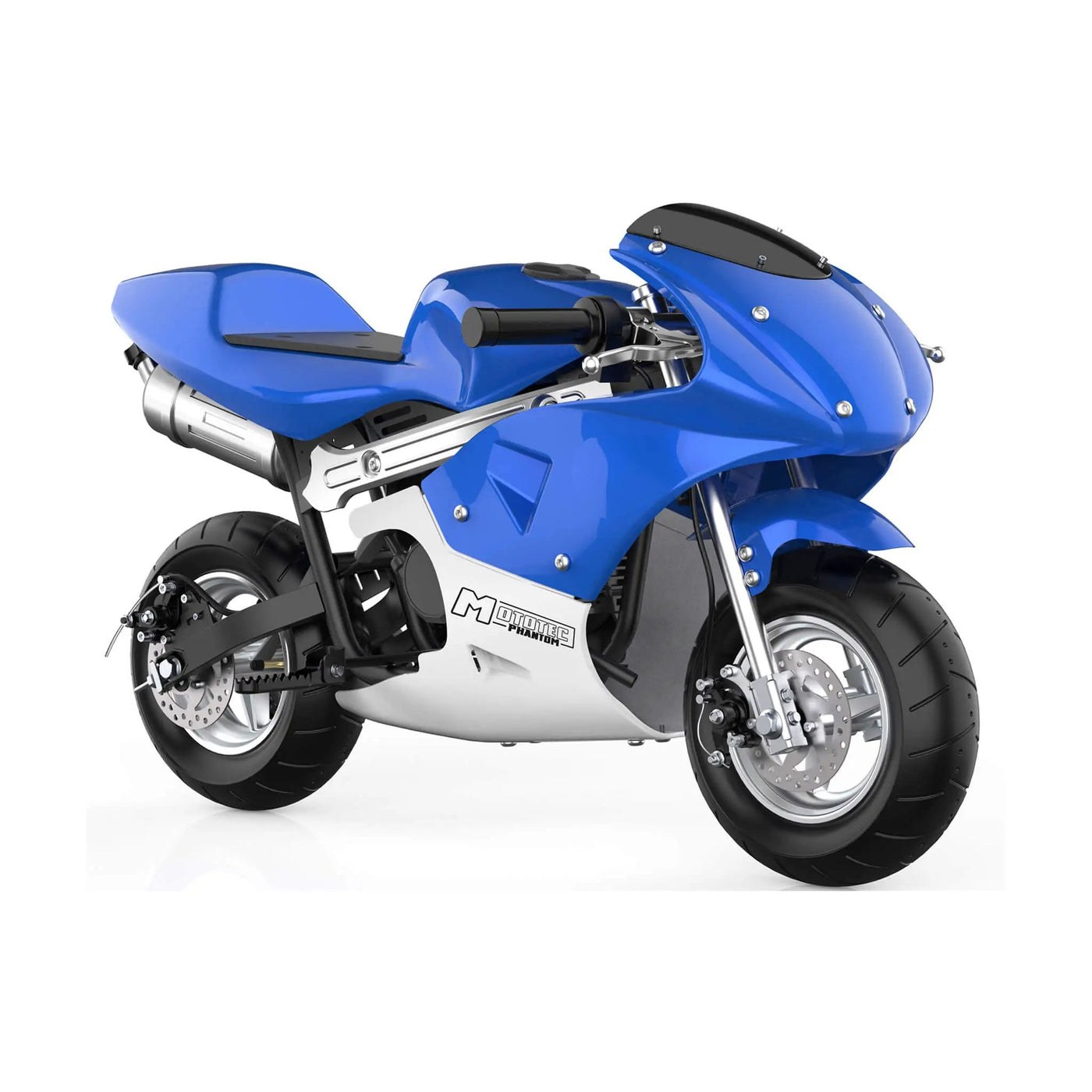 MotoTec Phantom 49CC Two-Stroke Gas Pocket Bike (SAK13859) by SAKSBY WHOLESALE