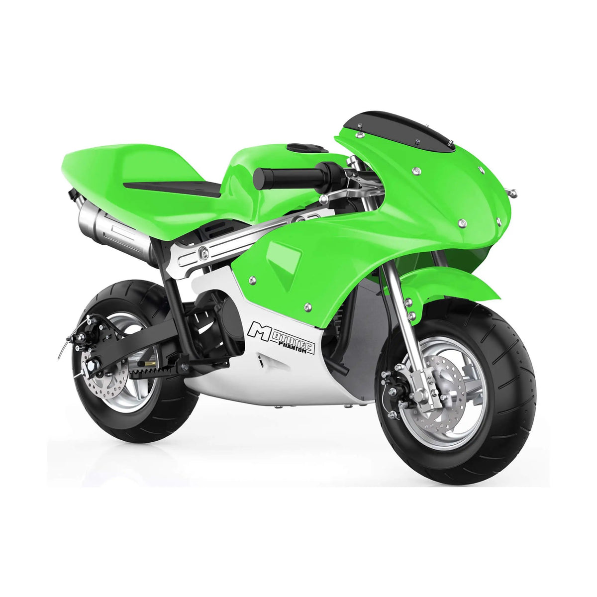 MotoTec Phantom 49CC Two-Stroke Gas Pocket Bike (SAK13859) by SAKSBY WHOLESALE