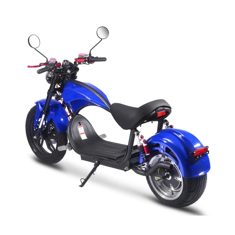 MotoTec Raven 60V/30AH 2500W Electric Moped Motorcycle Scooter For Adults (SAK48263) by SAKSBY WHOLESALE