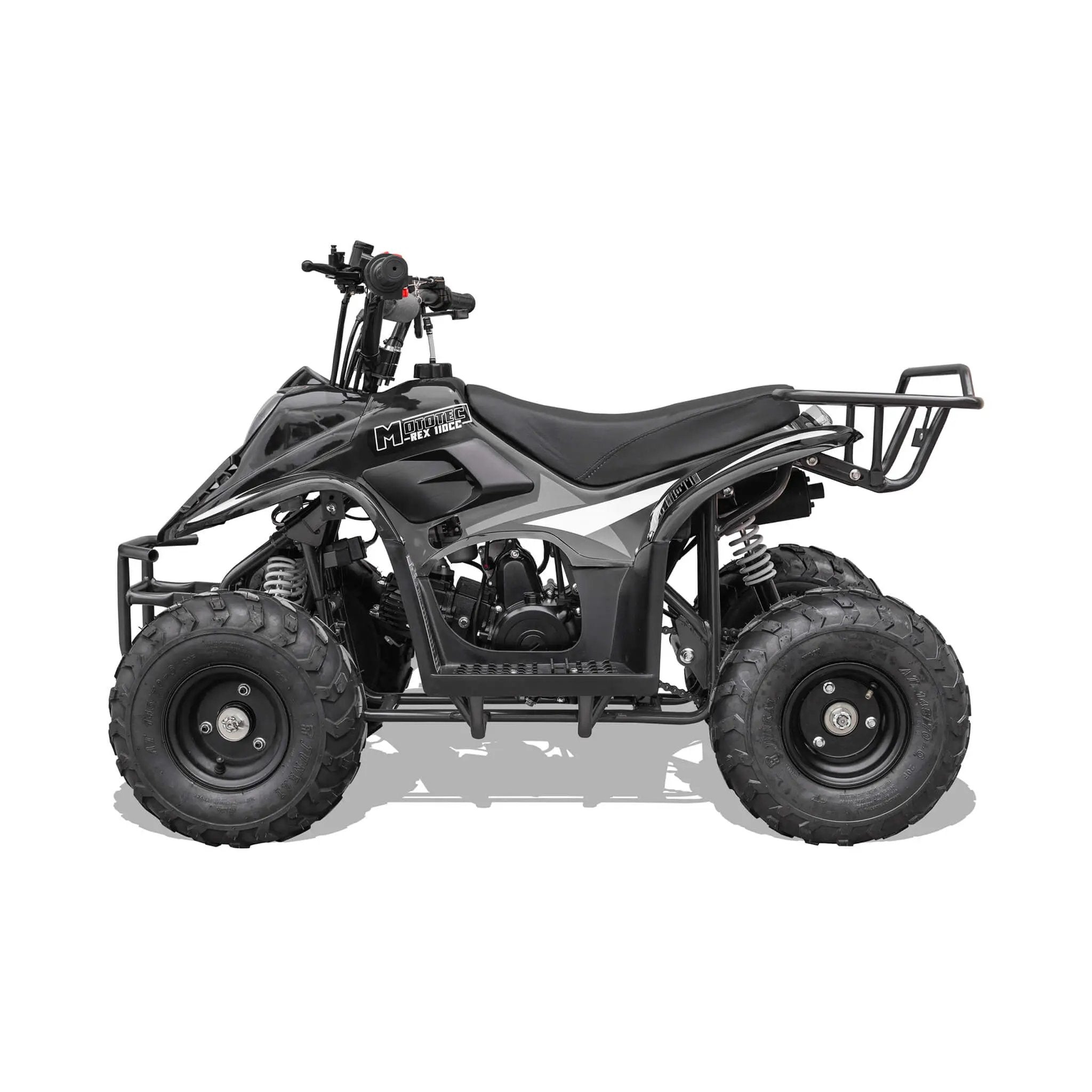 MotoTec Rex 110CC 4-Stroke Mini Kids 4 Wheeler Gas ATV Quad (SAK24197) by SAKSBY WHOLESALE