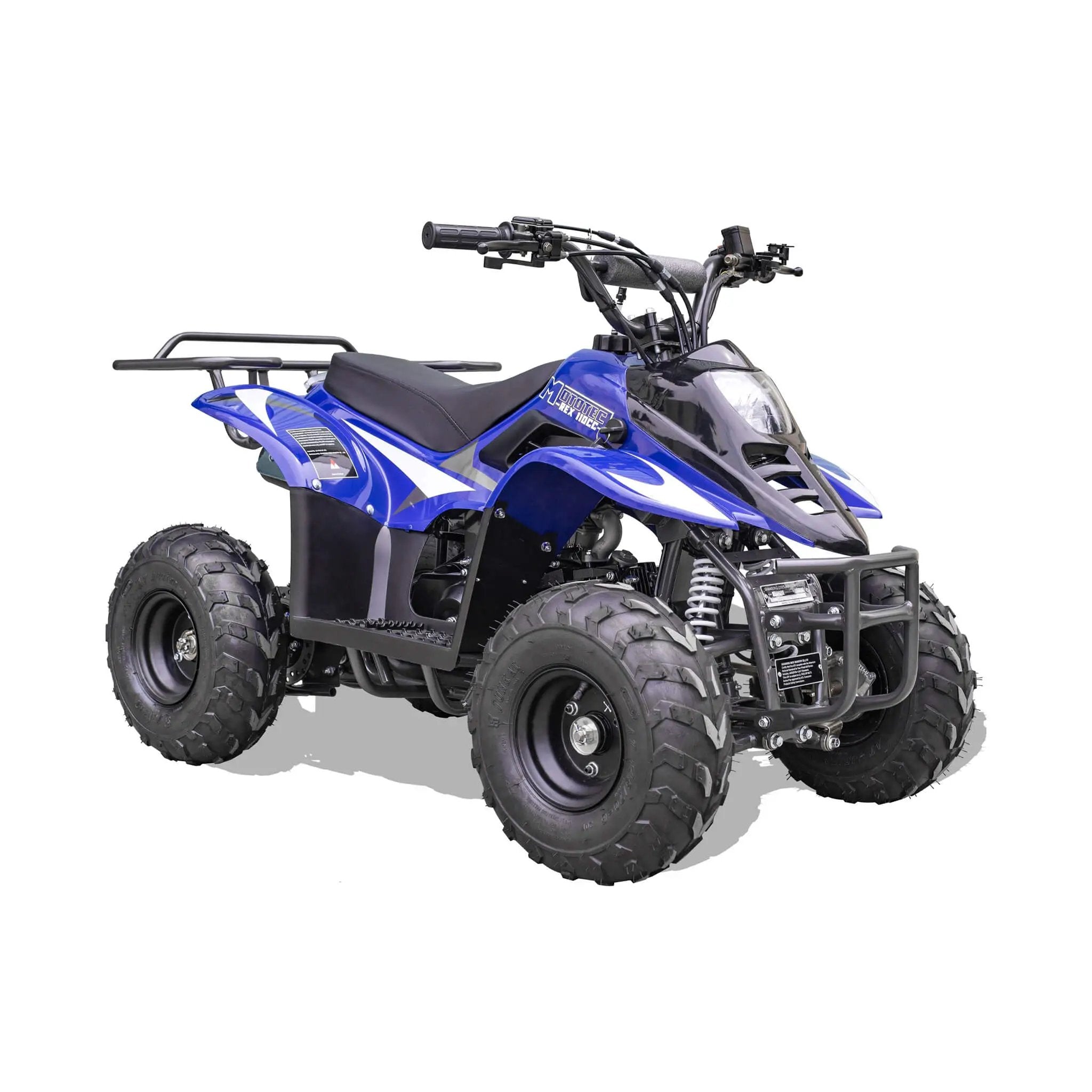 MotoTec Rex 110CC 4-Stroke Mini Kids 4 Wheeler Gas ATV Quad (SAK24197) by SAKSBY WHOLESALE