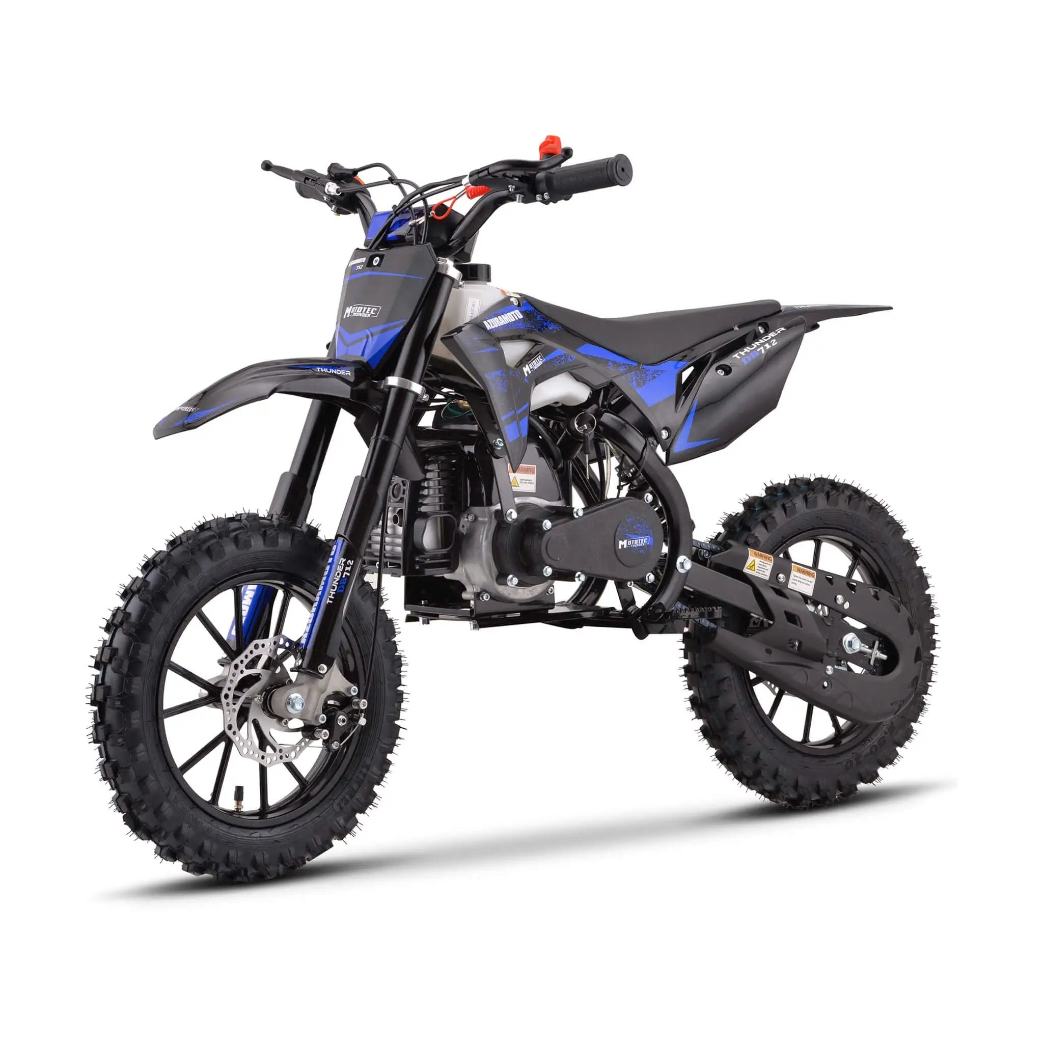 MotoTec Thunder 50CC 2-Stroke Kids Gas Dirt Bike (SAK37480) by SAKSBY WHOLESALE