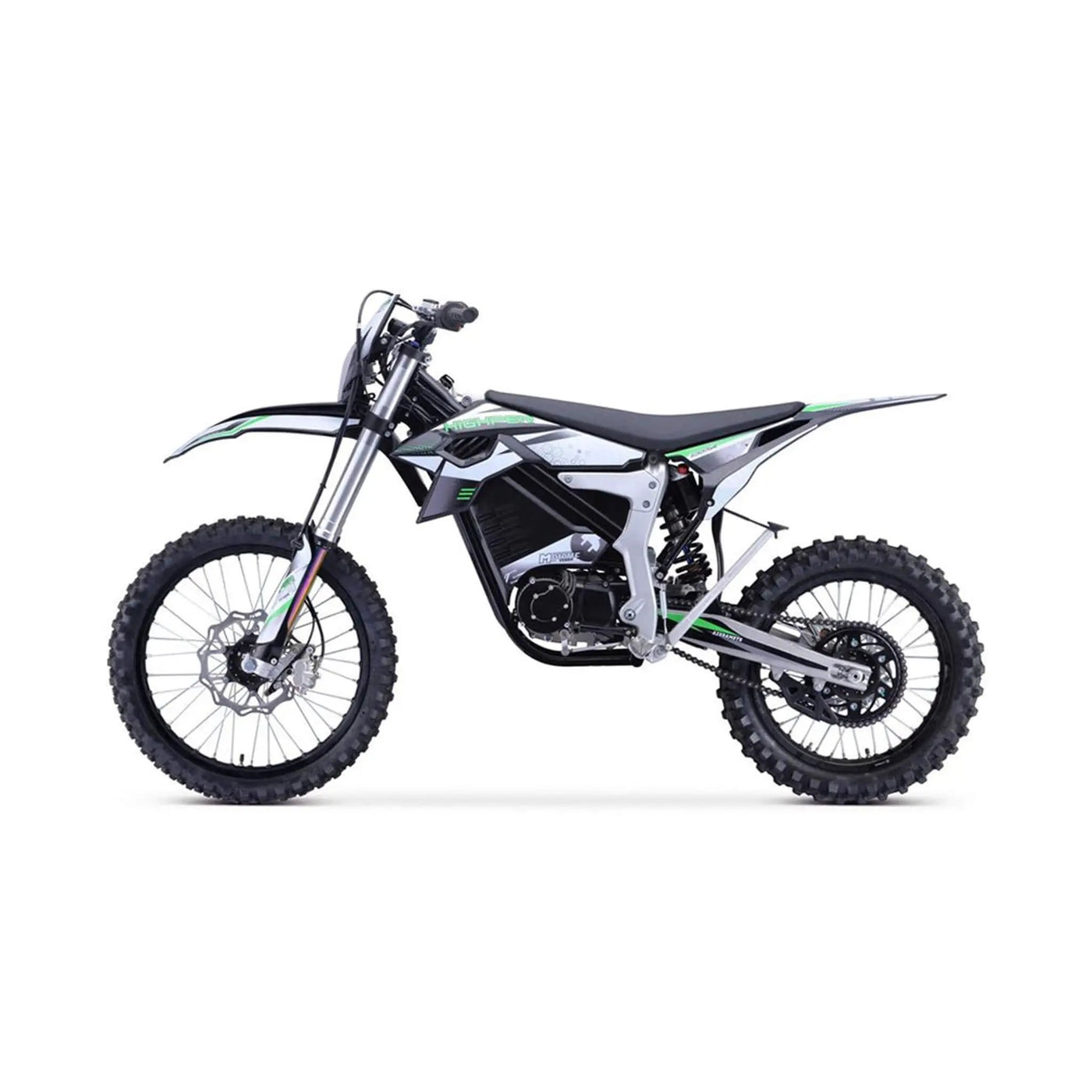 MotoTec Venom High-Performance 72V/12000W Electric Dirt Bike, White (SAK70326) by SAKSBY WHOLESALE