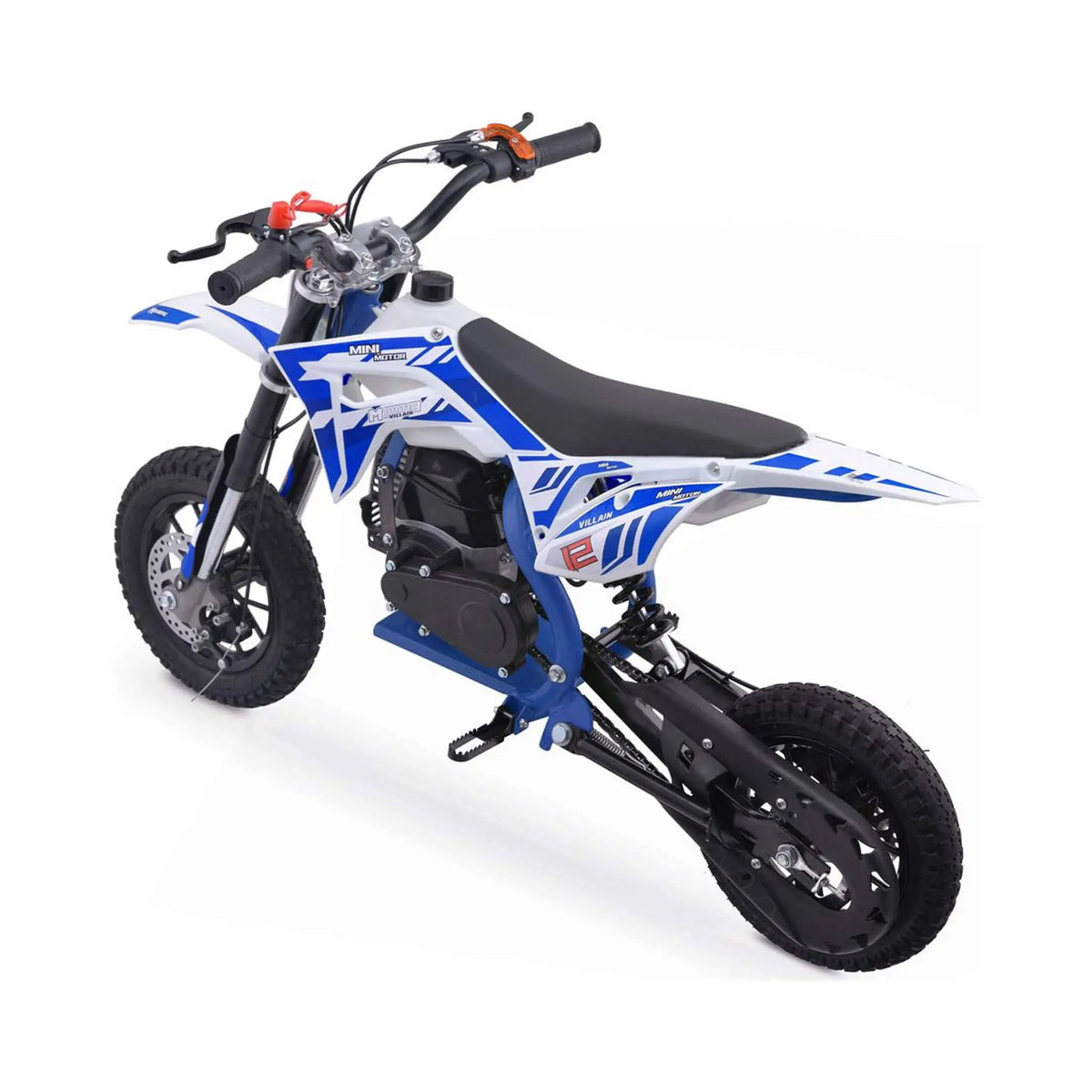 MotoTec Villain 52CC 2-Stroke Kids Gas Dirt Bike (SAK59274) by SAKSBY WHOLESALE