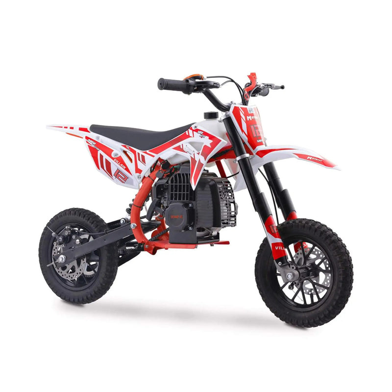 MotoTec Villain 52CC 2-Stroke Kids Gas Dirt Bike (SAK59274) by SAKSBY WHOLESALE