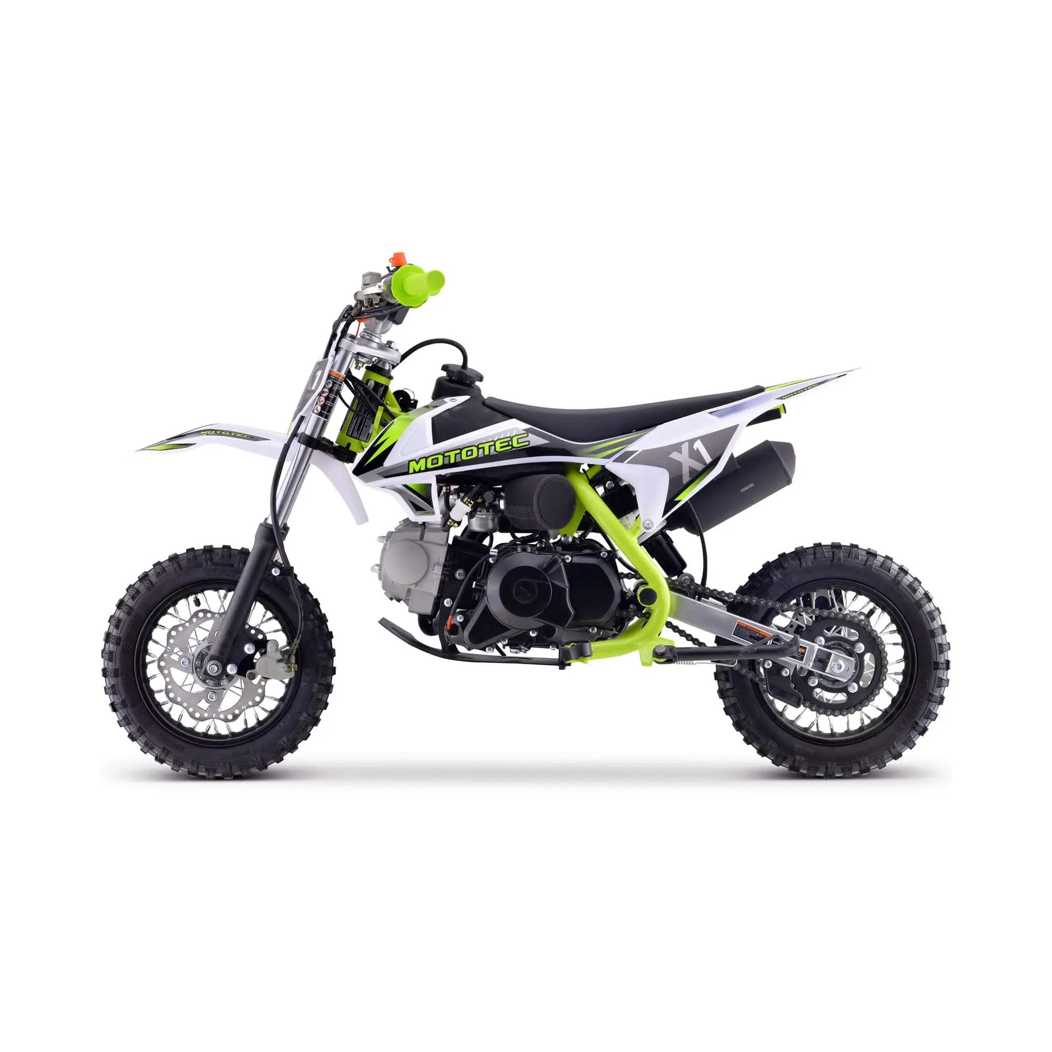 MotoTec X1 110CC 4-Stroke Single-Cylinder Air-Cooled Gas Dirt Bike (SAK42680) by SAKSBY WHOLESALE