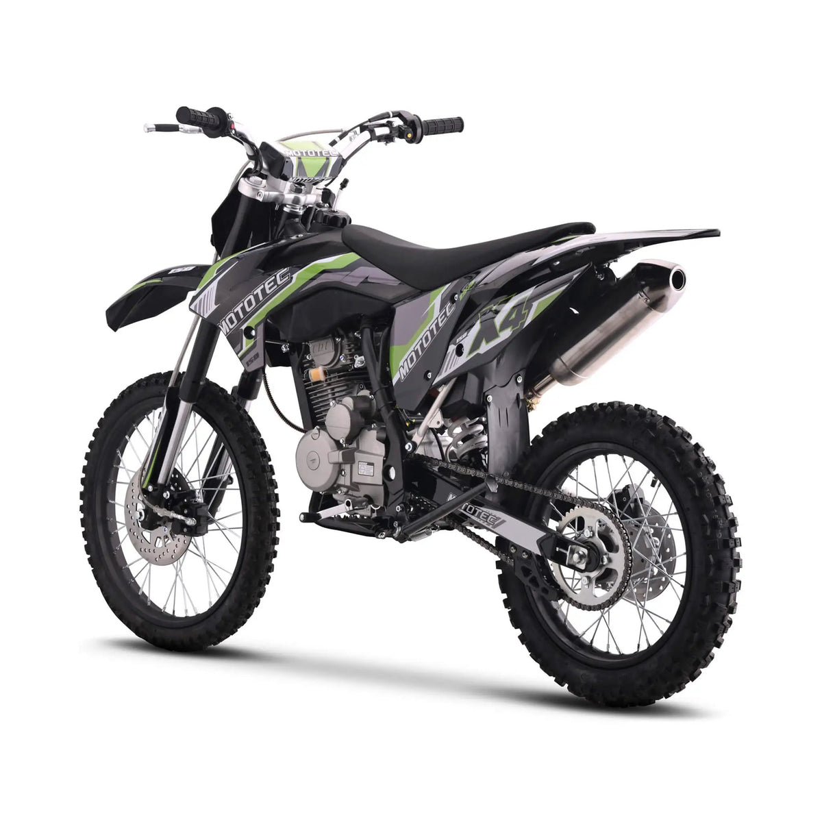 MotoTec X4 150CC 4-Stroke High-Performance Gas-Powered Dirt Bike (SAK95731) by SAKSBY WHOLESALE