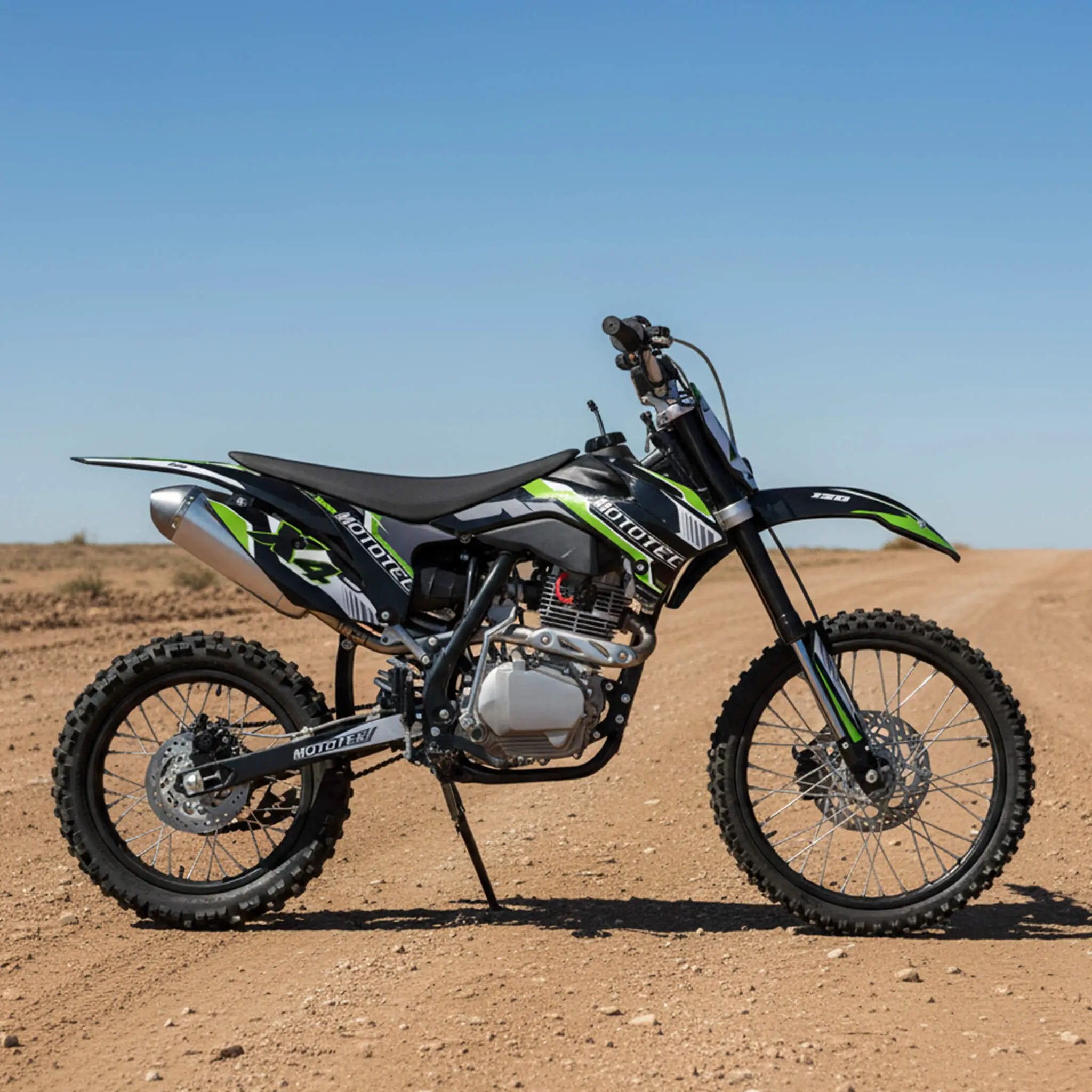 MotoTec X4 150CC 4-Stroke High-Performance Gas-Powered Dirt Bike (SAK95731) by SAKSBY WHOLESALE