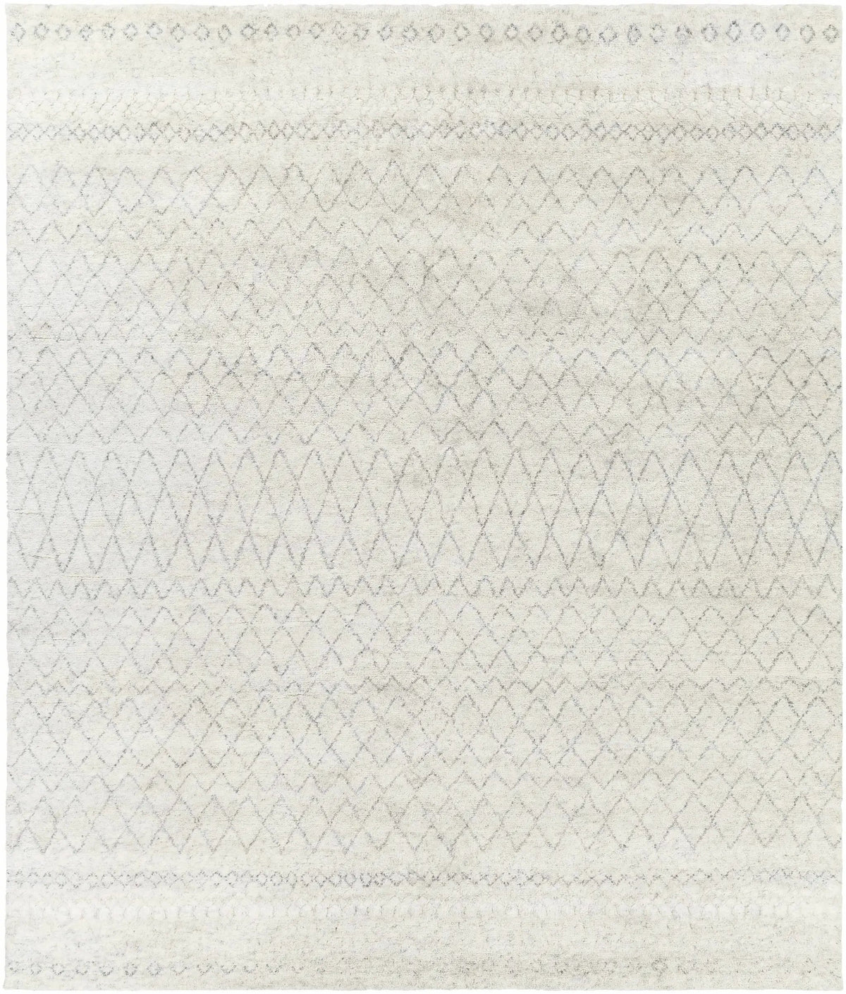 Mozon Handmade Faux Silk Area Rug - Clearance
