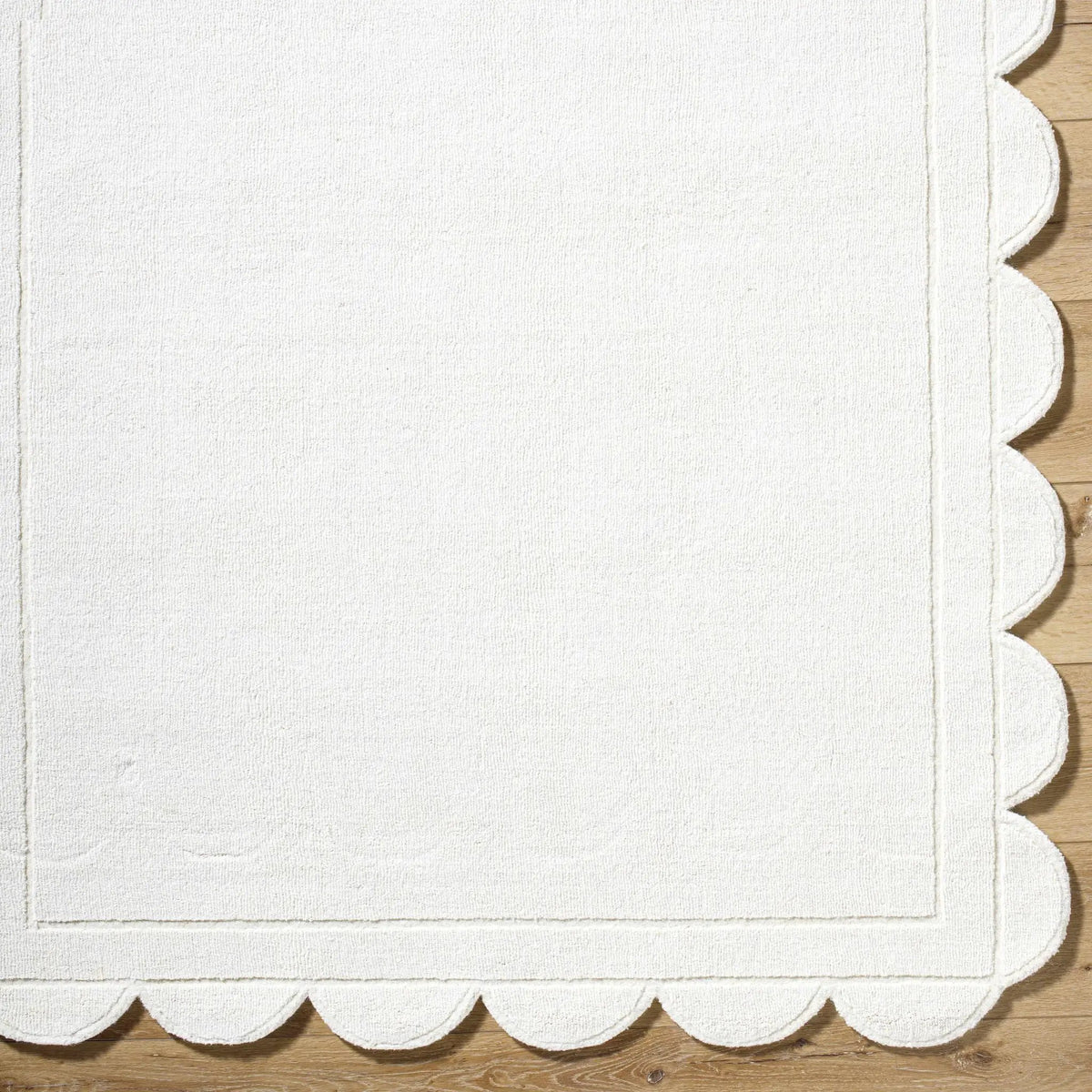 Uhuro White Geometric Area Rug, photo 6 of 7