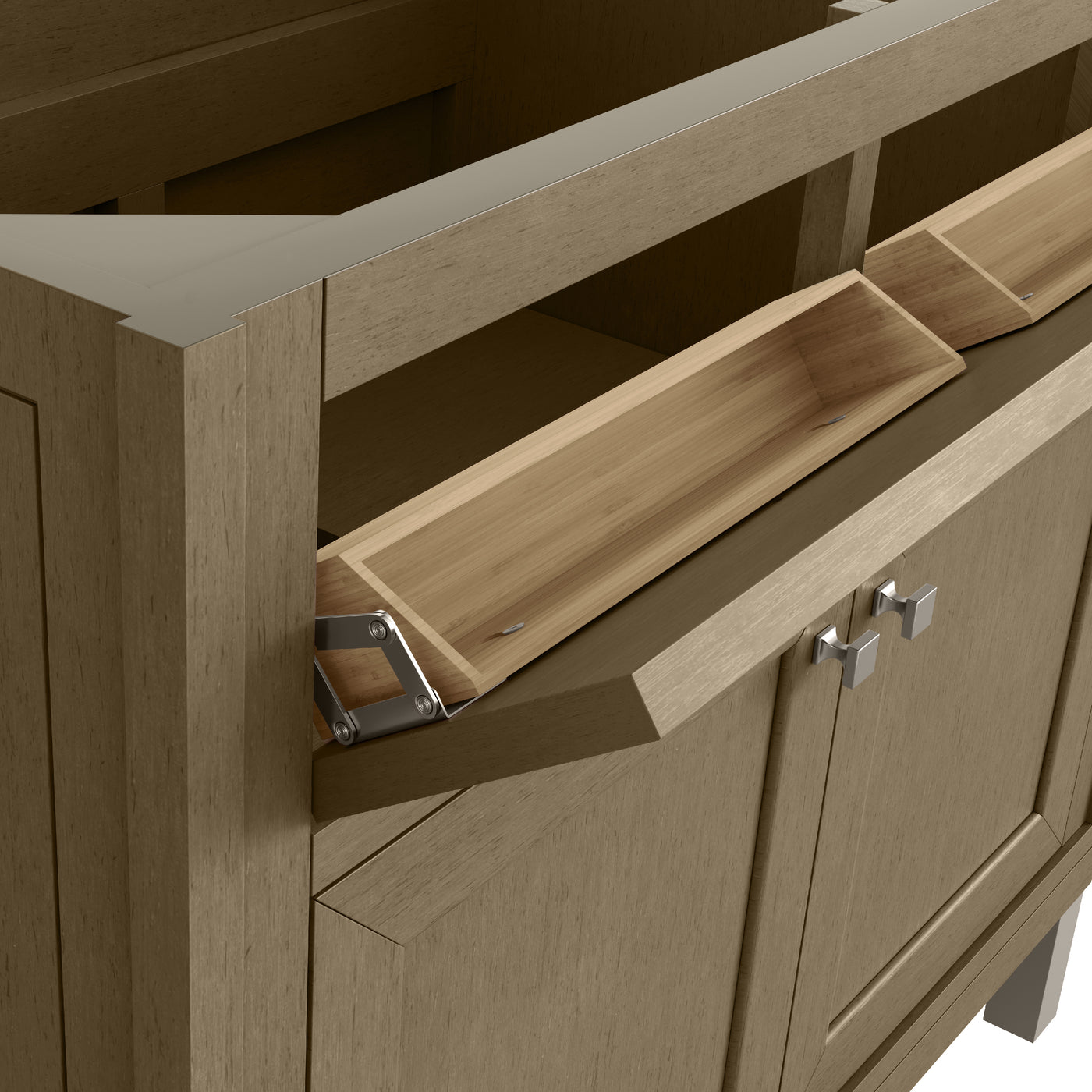 James Martin Chicago 36" Single Bathroom Vanity, Walnut Whisper, view 24