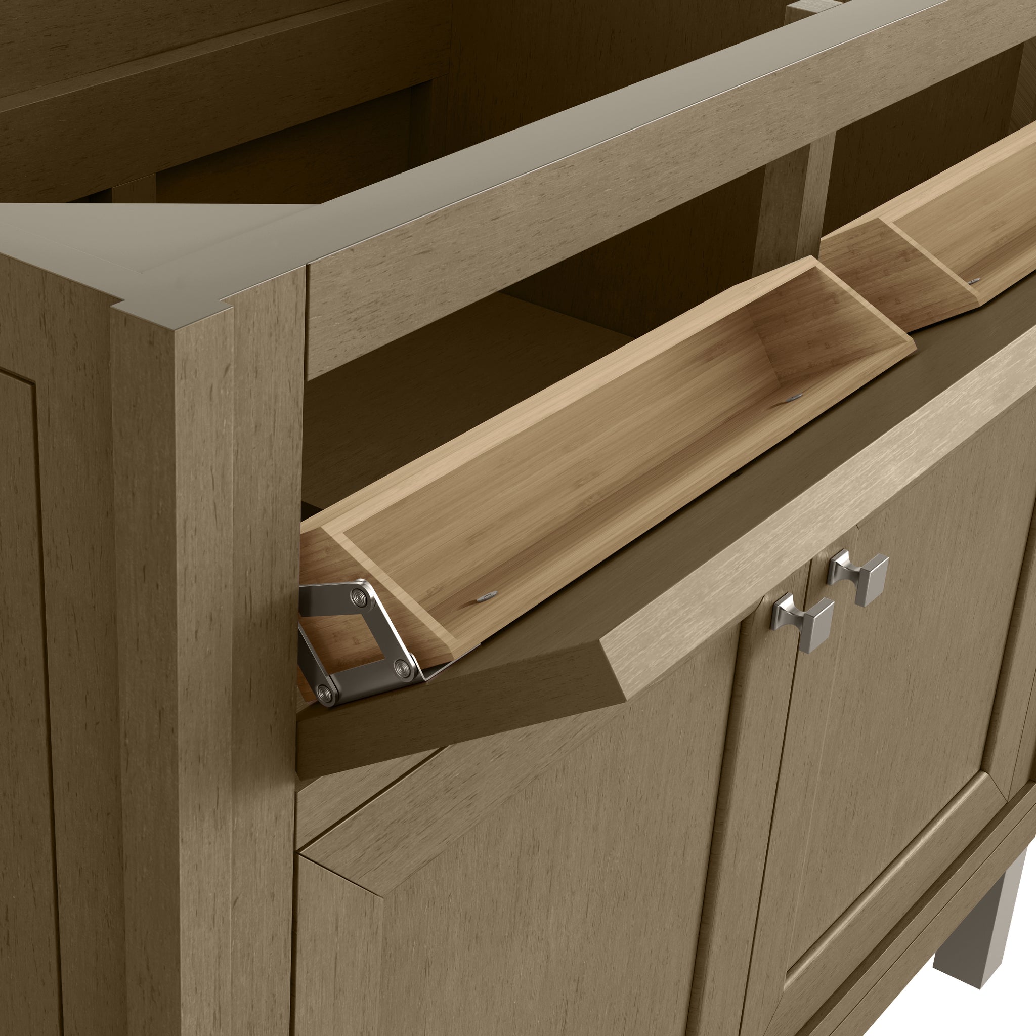 James Martin Chicago 36" Single Bathroom Vanity, Walnut Whisper, view 24