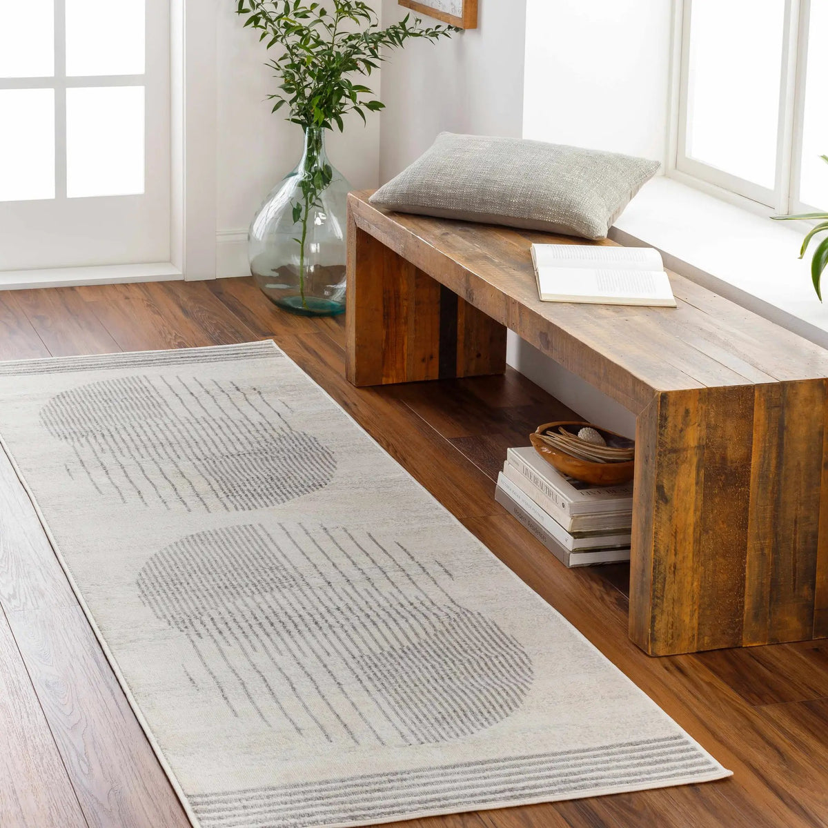 Amar Area Rug - Clearance, installed in a room 2
