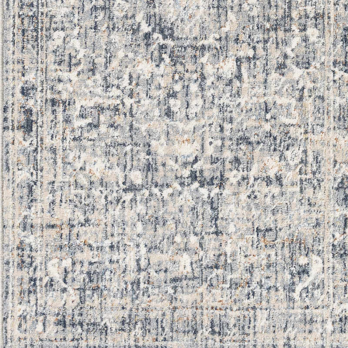 Buguey Blue & Gray Area Rug - Clearance, sample swatch
