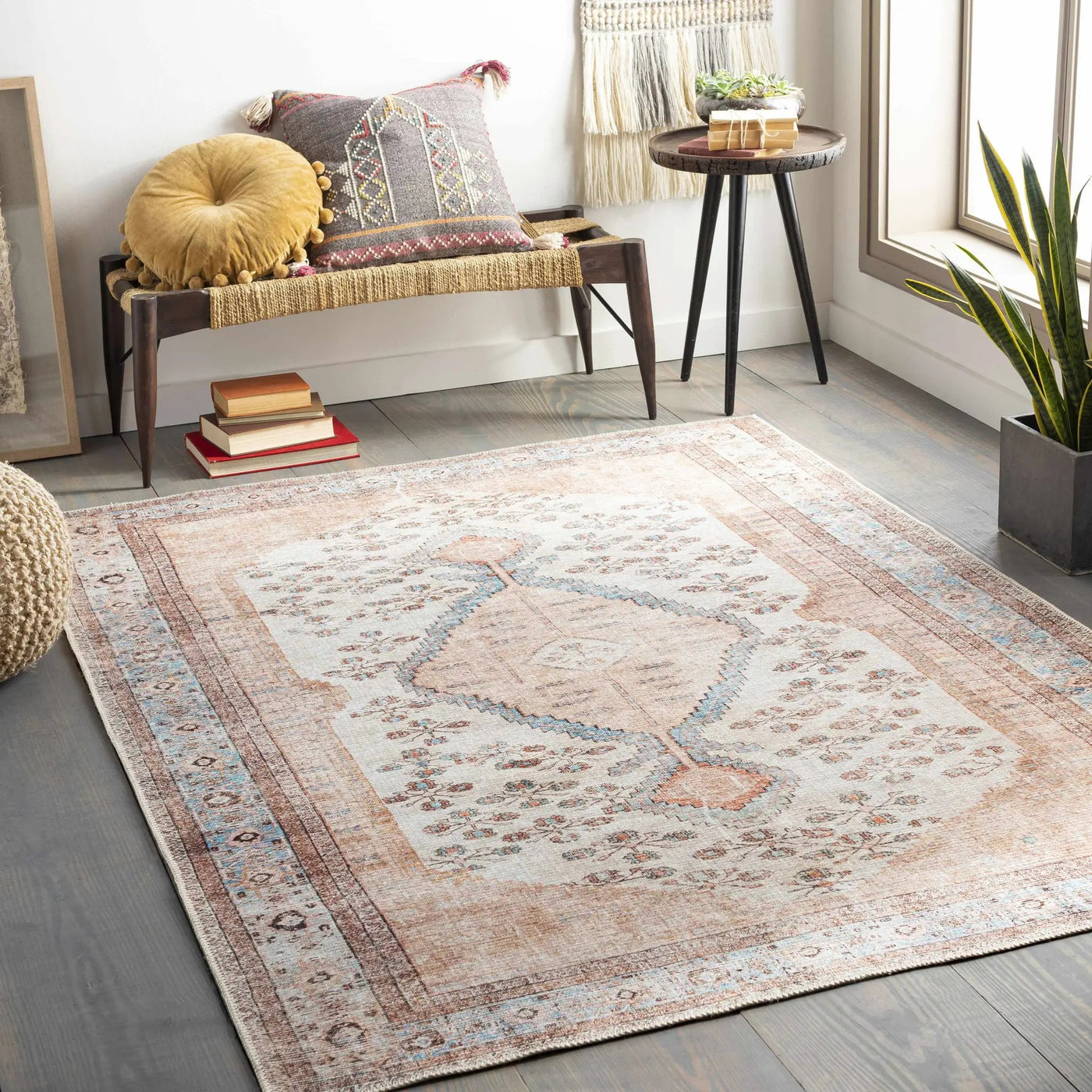 Moora Washable Area Rug by Boutique Rugs
