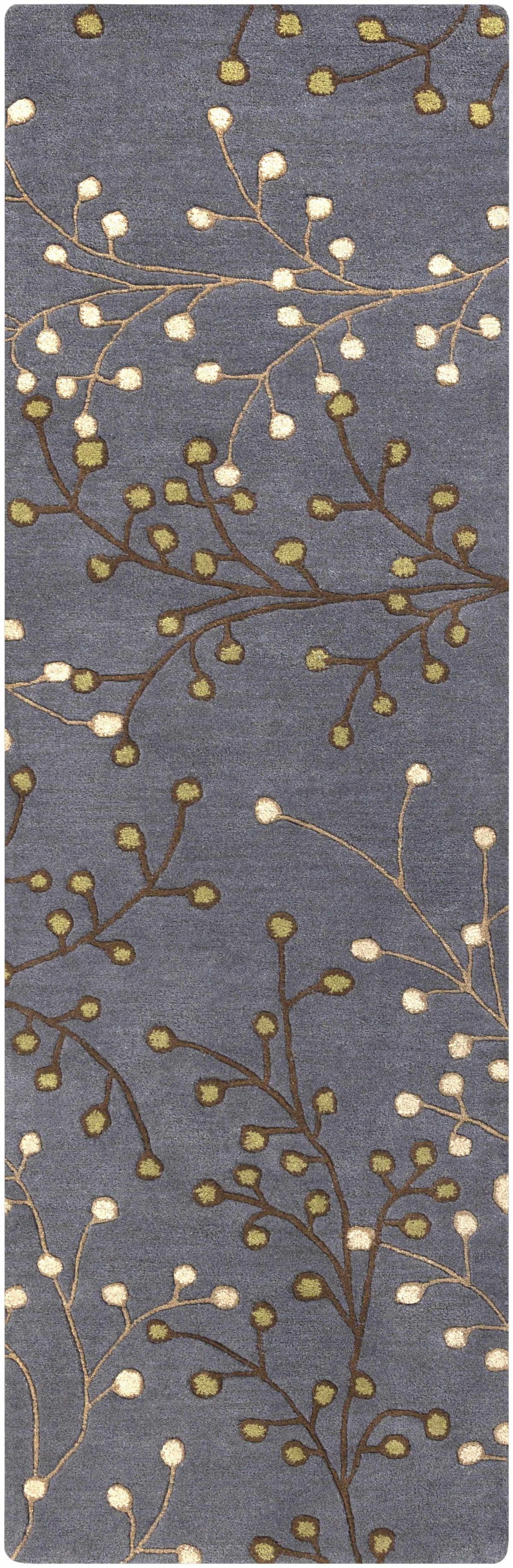 Elsu Brown Beige Wool Rug, photo 6 of 18