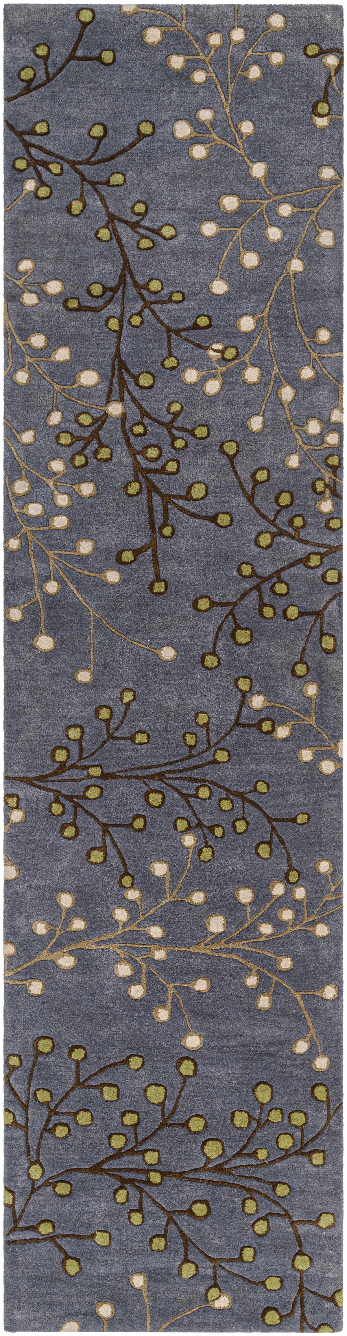 Elsu Brown Beige Wool Rug, photo 14 of 18