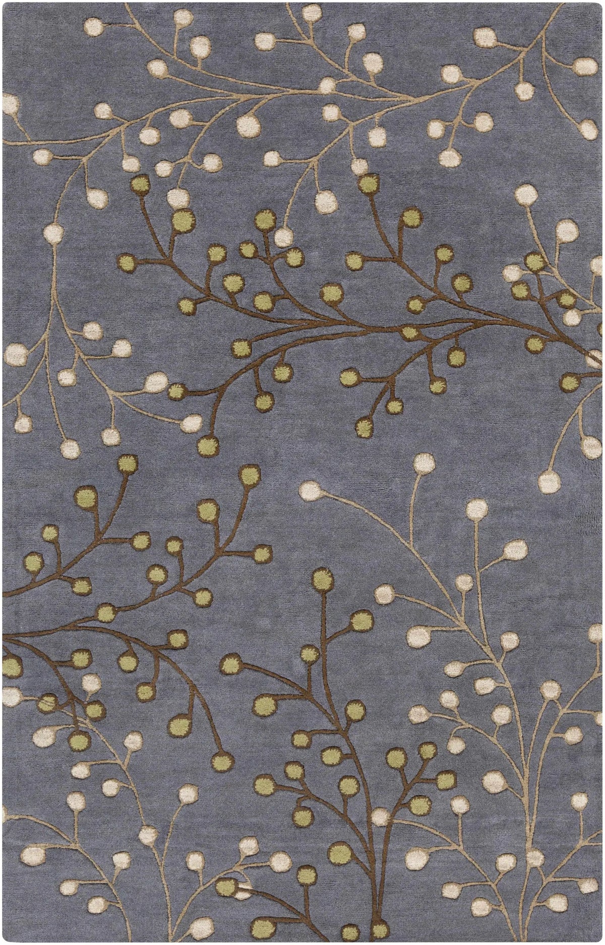 Elsu Brown Beige Wool Rug, photo 13 of 18