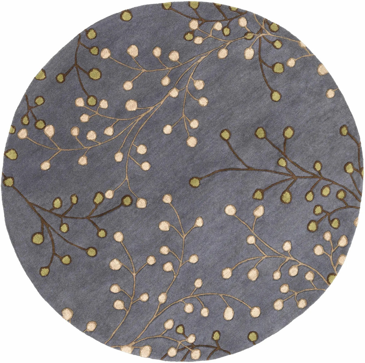 Elsu Brown Beige Wool Rug, photo 8 of 18