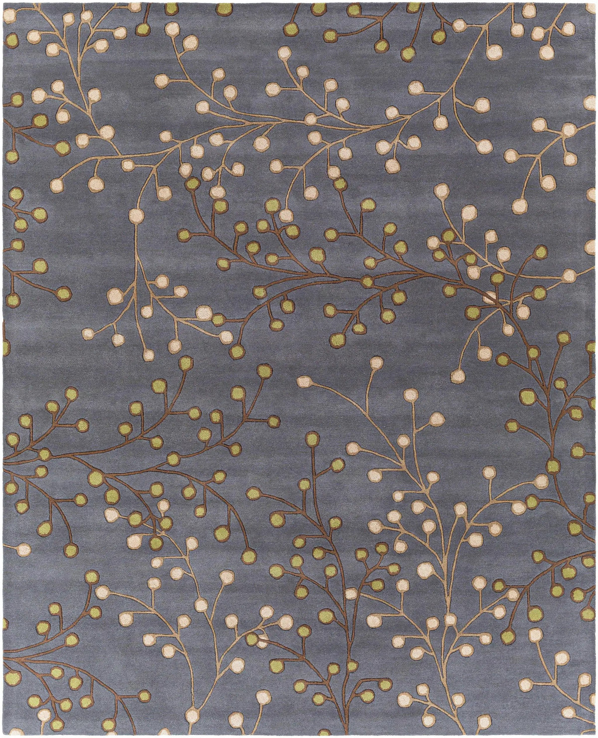 Elsu Brown Beige Wool Rug, photo 17 of 18