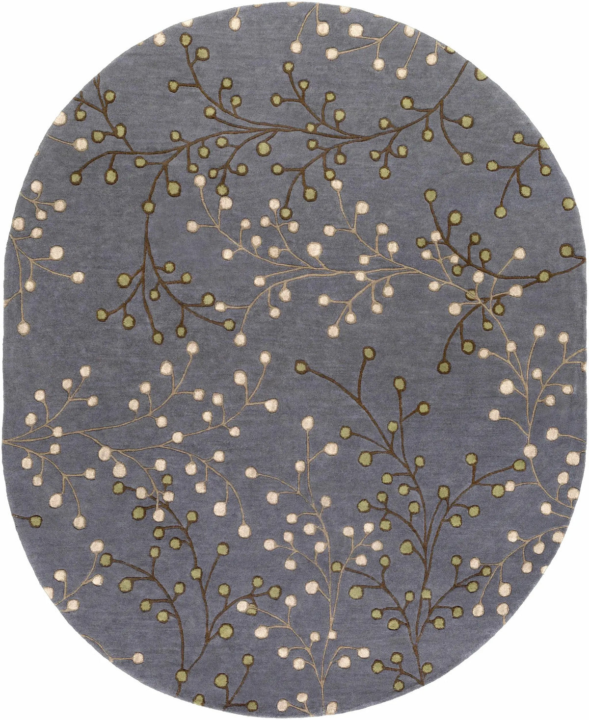 Elsu Brown Beige Wool Rug, photo 9 of 18