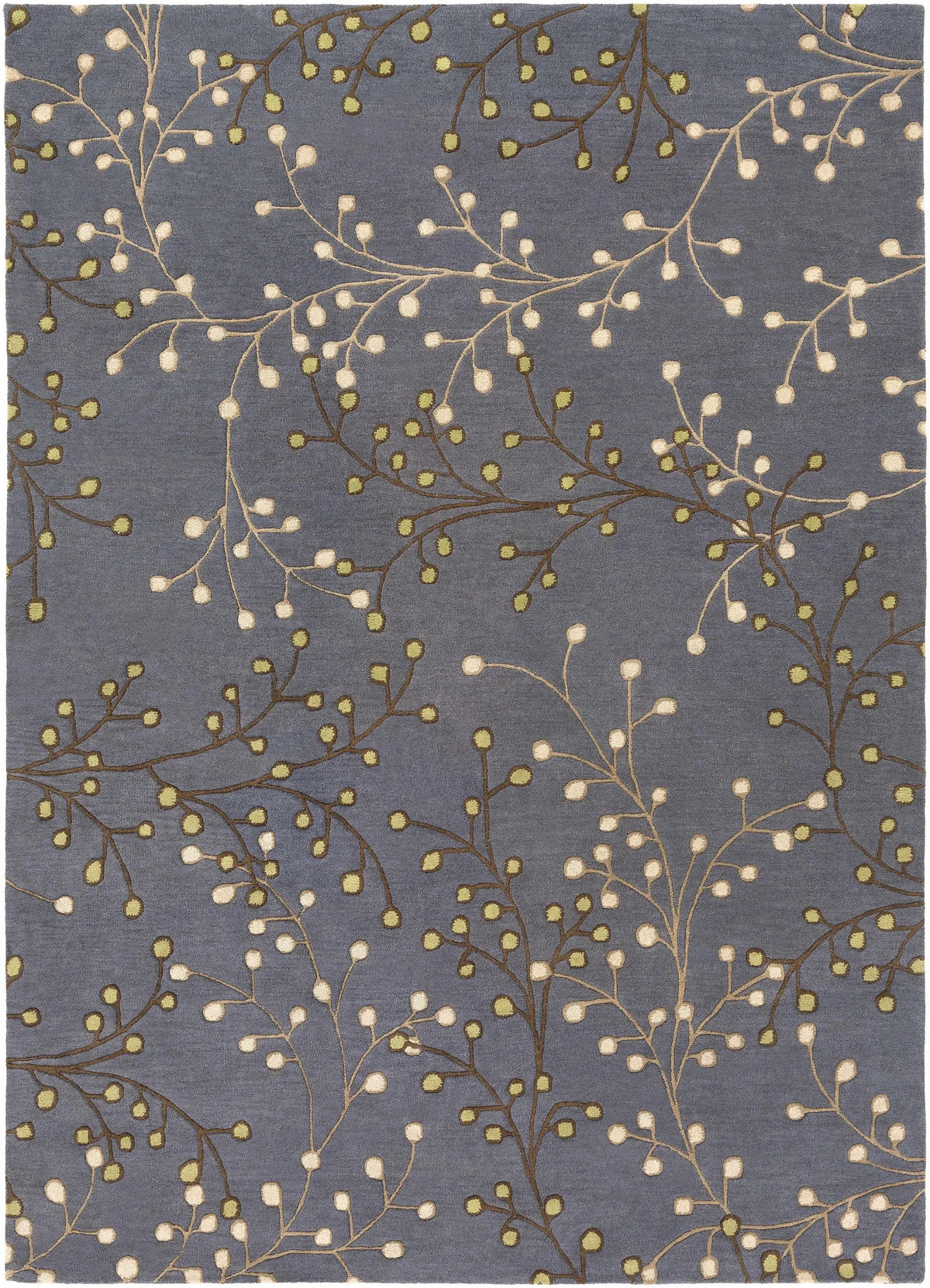 Elsu Brown Beige Wool Rug, photo 15 of 18