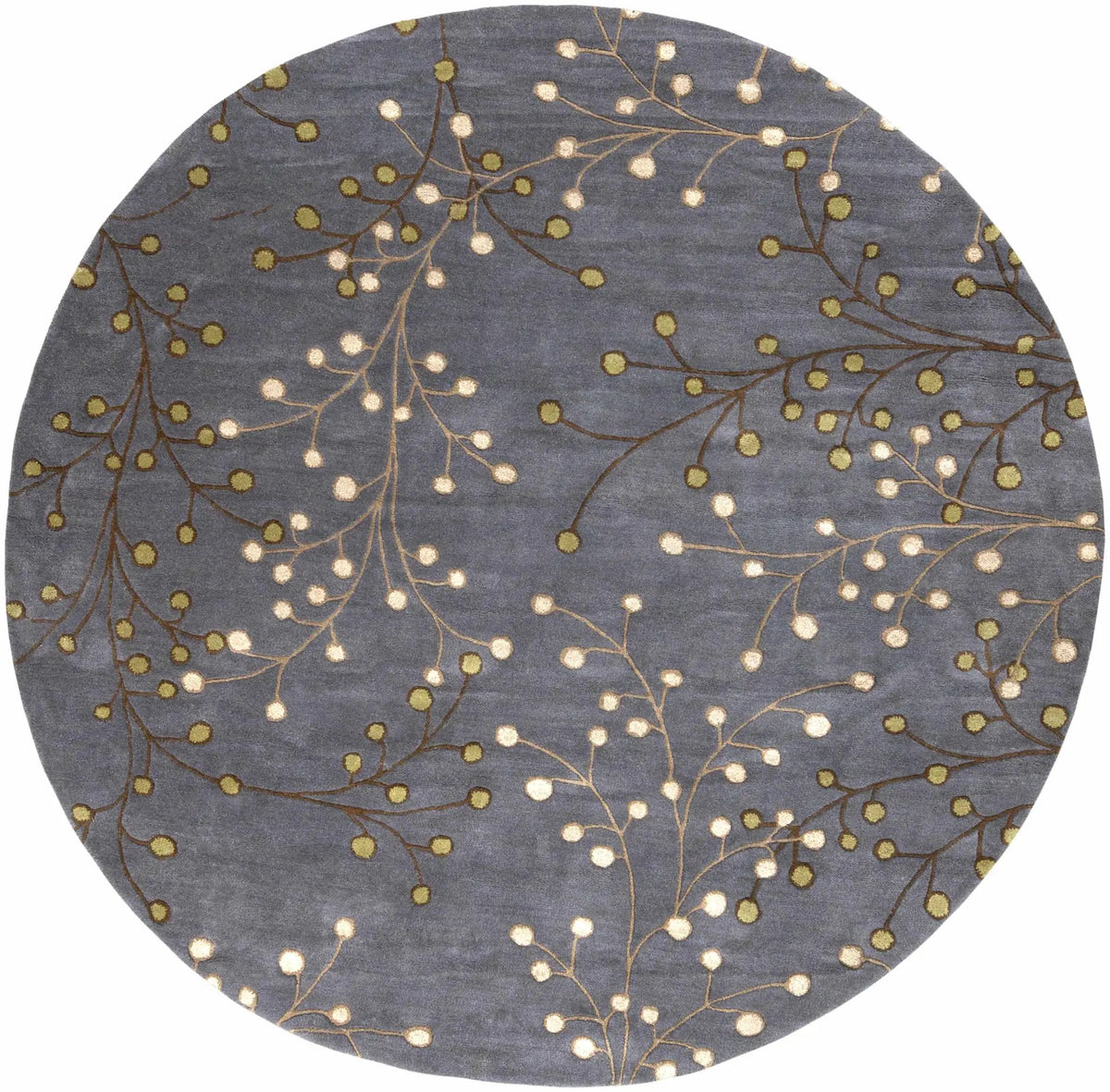 Elsu Brown Beige Wool Rug, photo 12 of 18