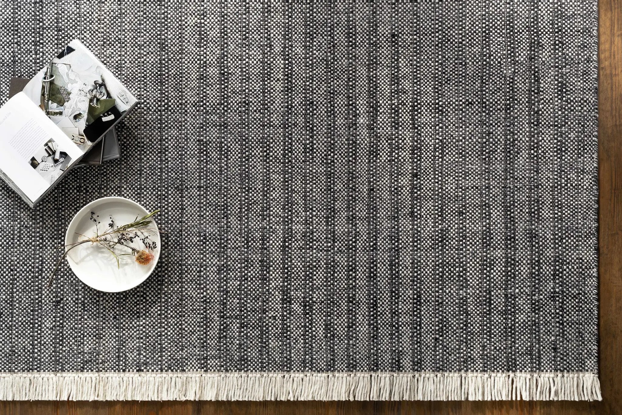 Morrisburg Wool Tassel Carpet - Clearance by Boutique Rugs
