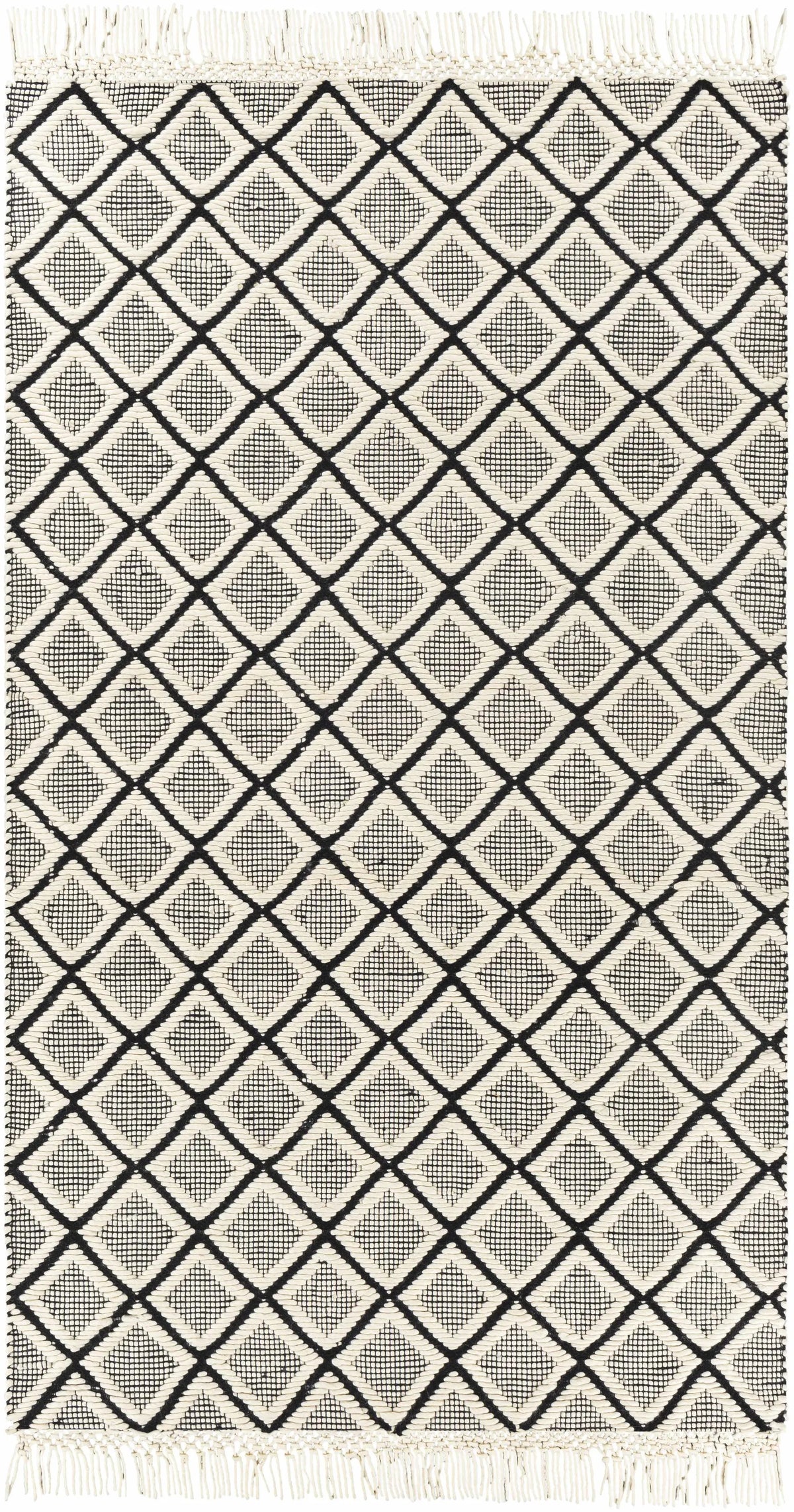 Maria Textured Hand Woven Wool Rug - Clearance