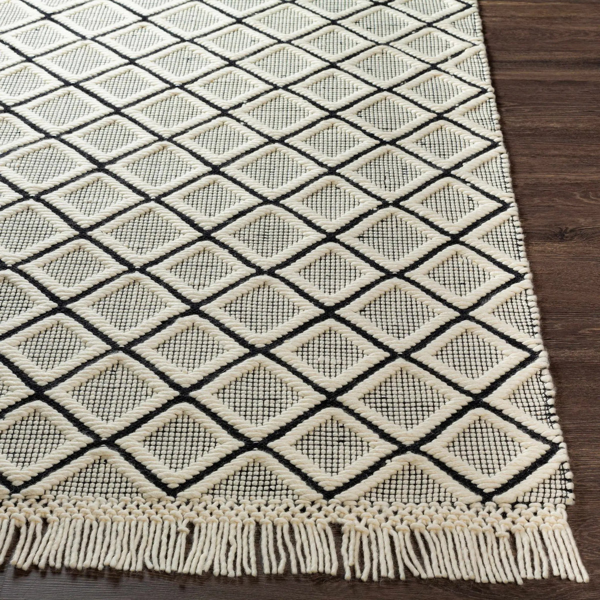 Maria Textured Hand Woven Wool Rug - Clearance, photo 5 of 8