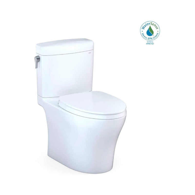 [MS436124CEMFGN#01] TOTO Aquia IV Cube Dual Flush Universal Height Toilet With Soft Close Bidet Seat (SAK57519) by SAKSBY WHOLESALE