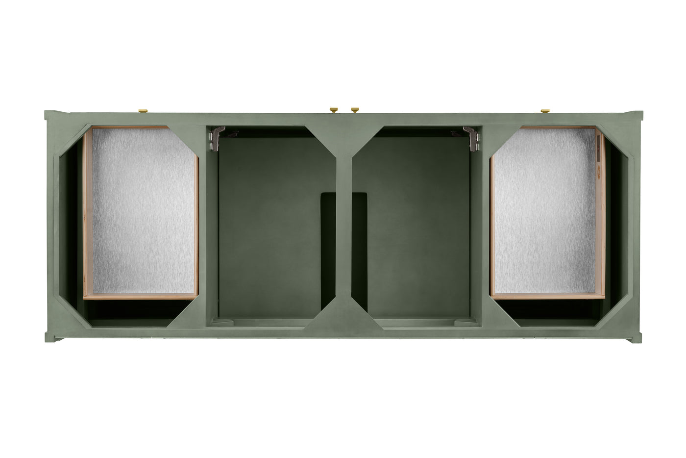 James Martin Chicago 60" Single Bathroom Vanity, Smokey Celadon, view 19
