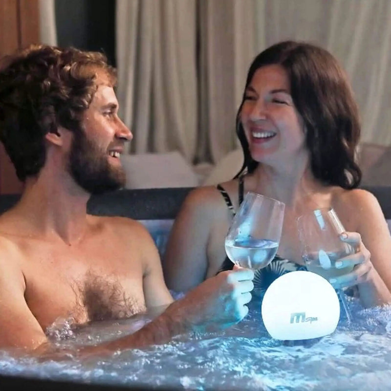 MSpa Aurora Urban Series Six-Person Inflatable Round Hot Tub With Hydro Massage [U-AU061] (SAK19375) by SAKSBY WHOLESALE